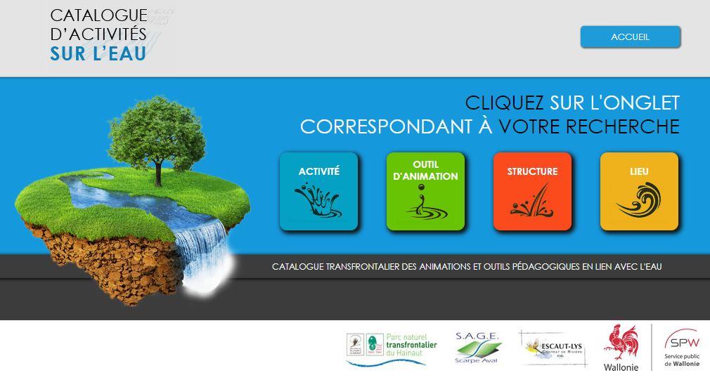 Catalogue transfrontalier des activités sur l’eau