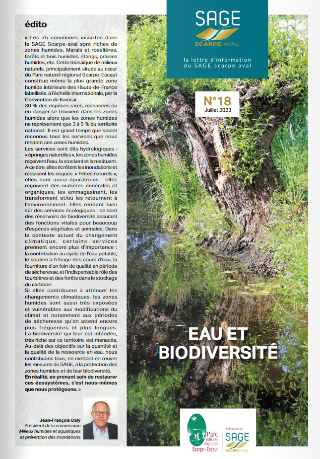Extrait lettre d'info 18: Eau et biodiversité